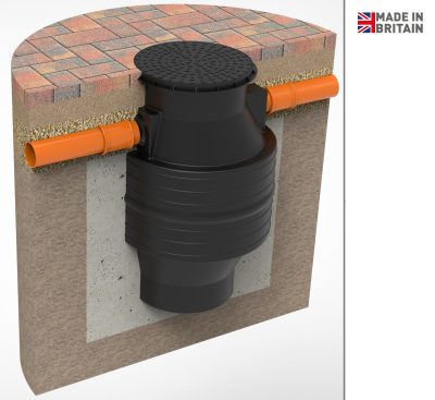 420 litre grease trap