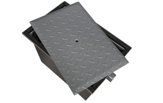 Epoxy outdoor grease trap