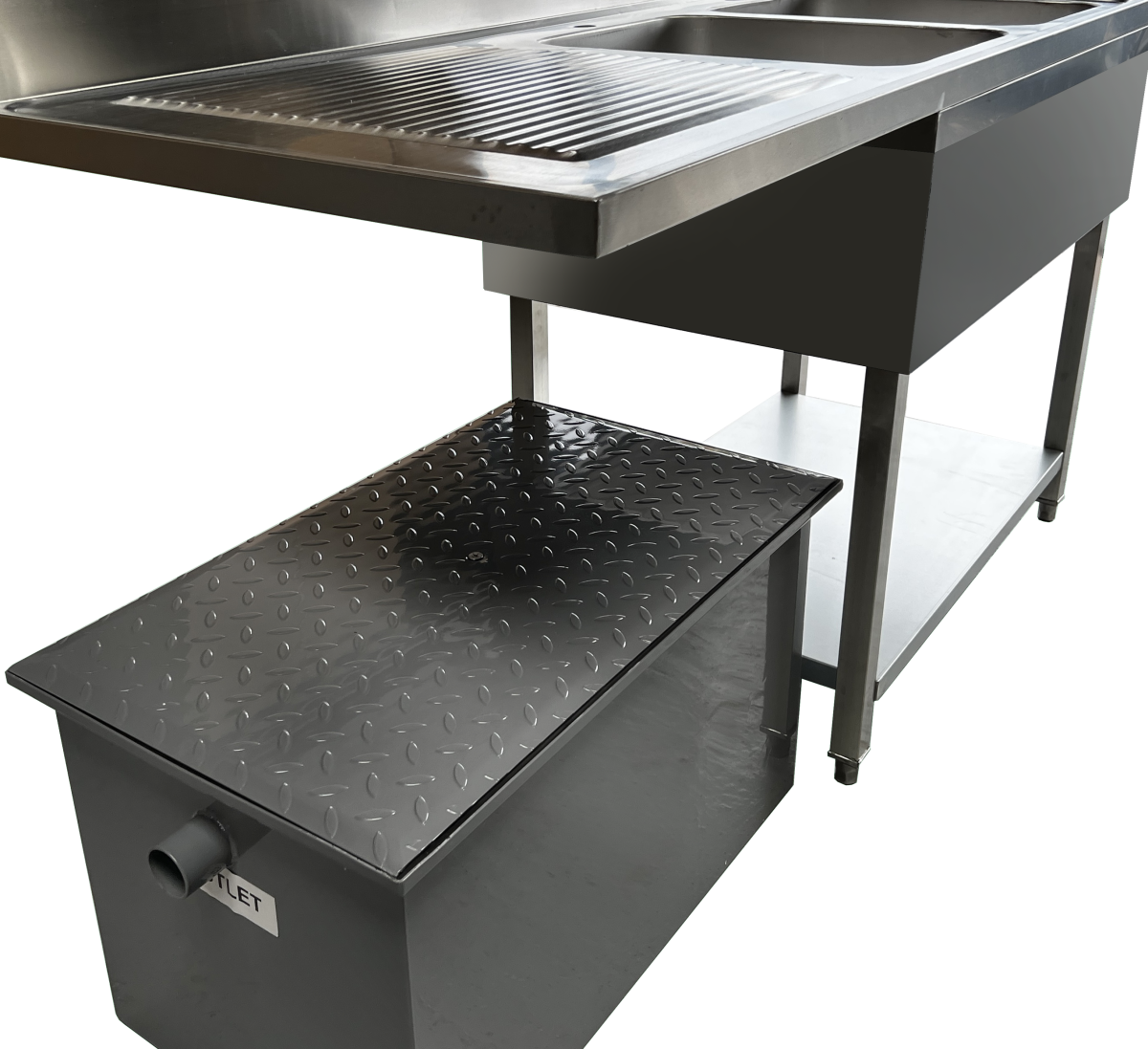 100 Ltr Epoxy Commercial Grease Trap The Grease Trap Store