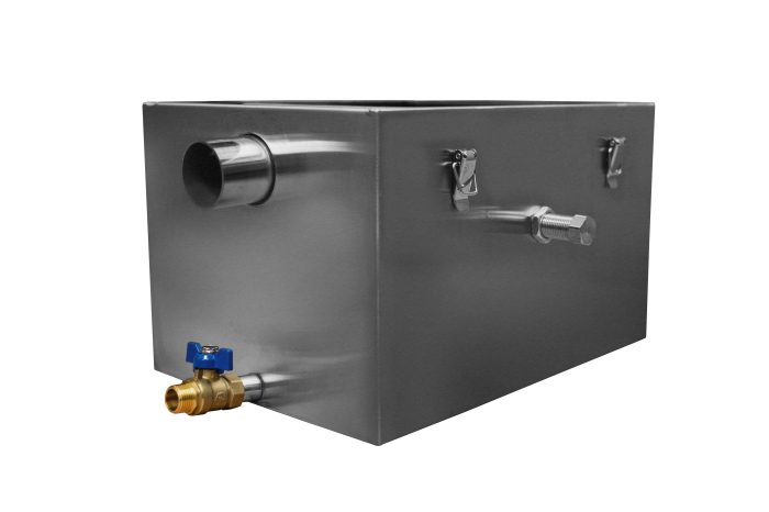 20 litre stainless steel grease trap