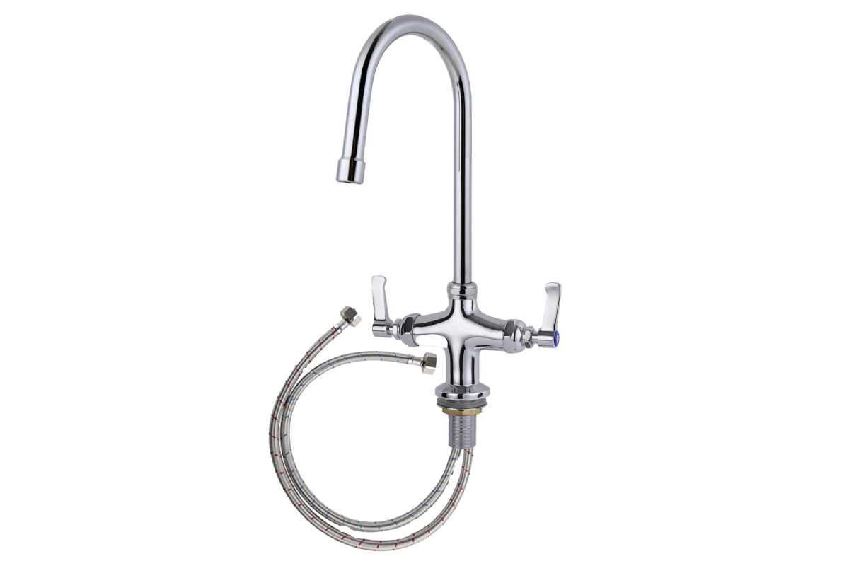 Commercial Mixer Tap Heavy Duty Gooseneck