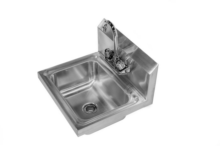 SSHWS-Stainless Steel Hand Wash Sink Basin With Tap