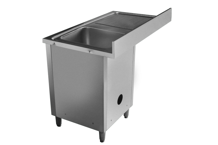 DWC1200LHD-Dishwasher Sink Cupboard Left Hand Drainer - 1200mm