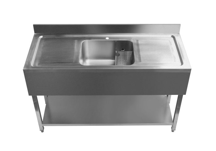 PD1500DD-Double Drainer Commercial Sink - 1500mm