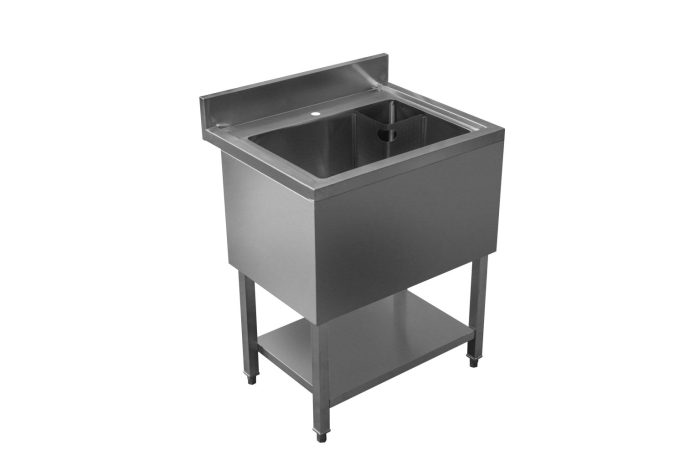 PW800-Deep Bowl Wide Pot Wash Sink - 800mm x 600mm