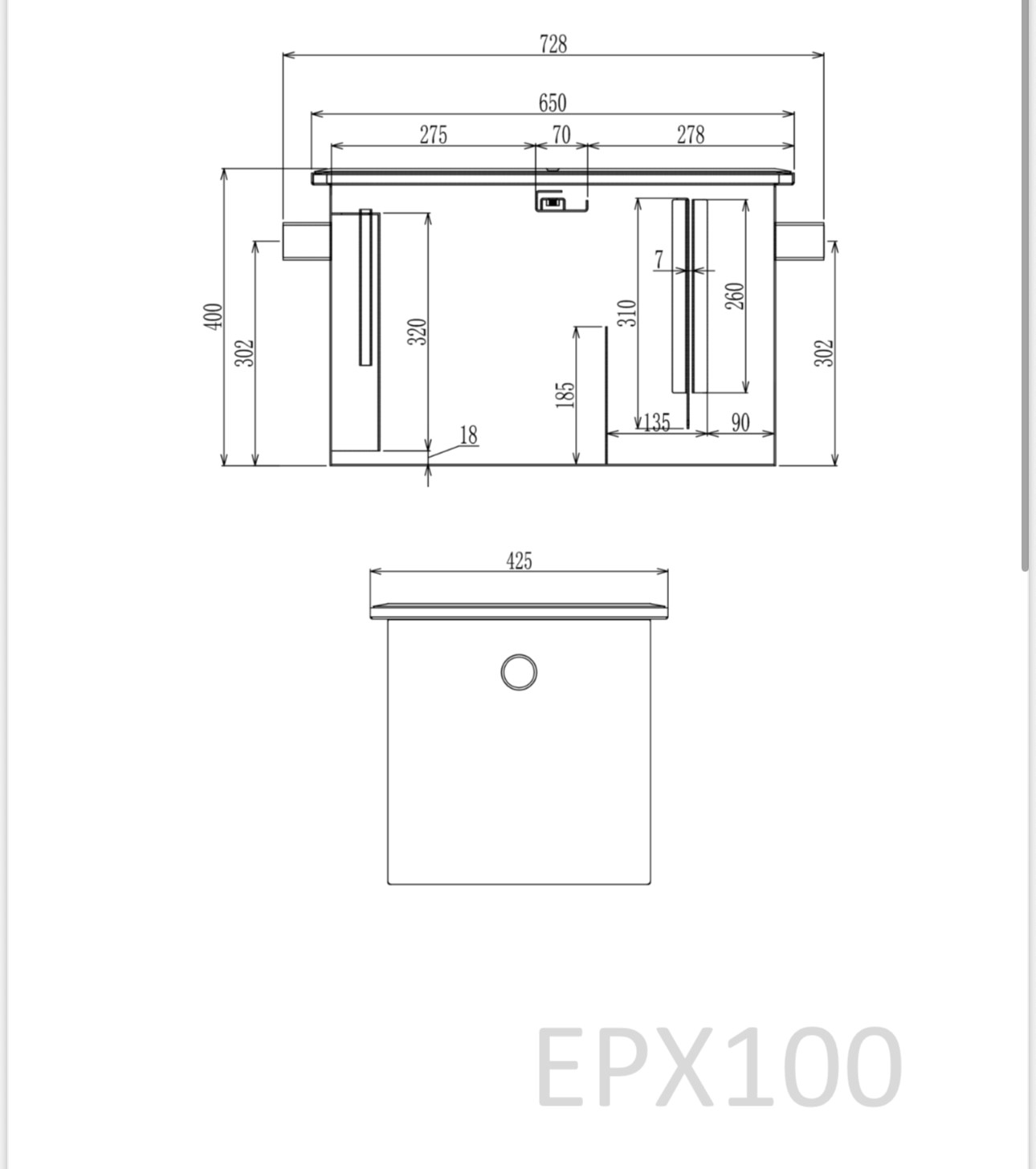 epx100 - The Grease Trap Store