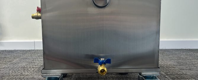 Stainless Steel Grease Trap Trolley